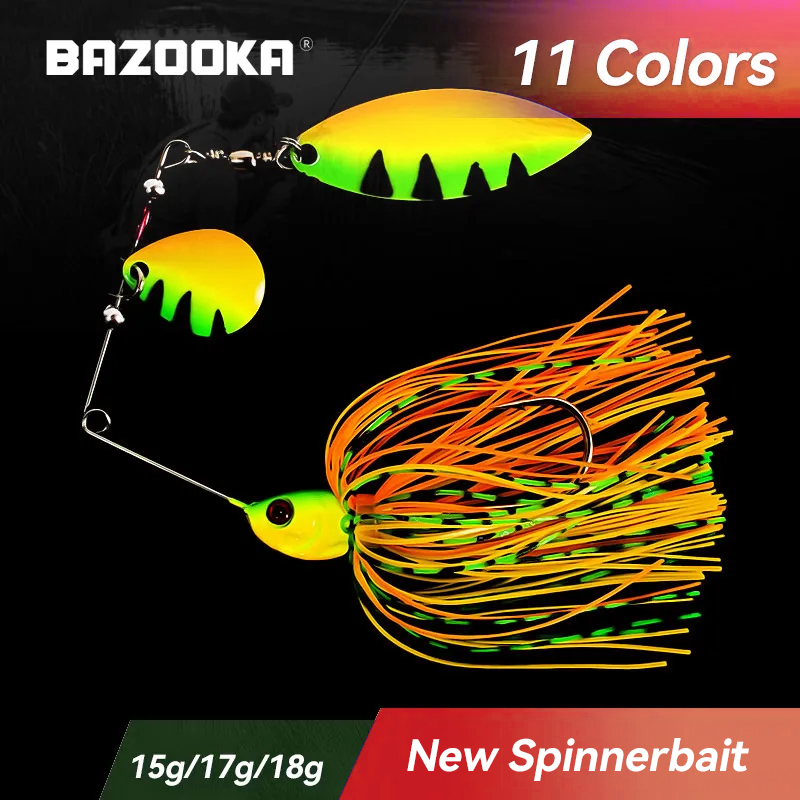 Fishing Lure Jerkbait - Bazooka 15g 18g spinnerbait isca de
