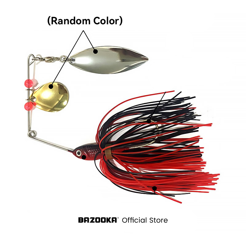 Bazooka 15g 18g spinnerbait is - Fishing Lure Jerkbait avaliação e preço