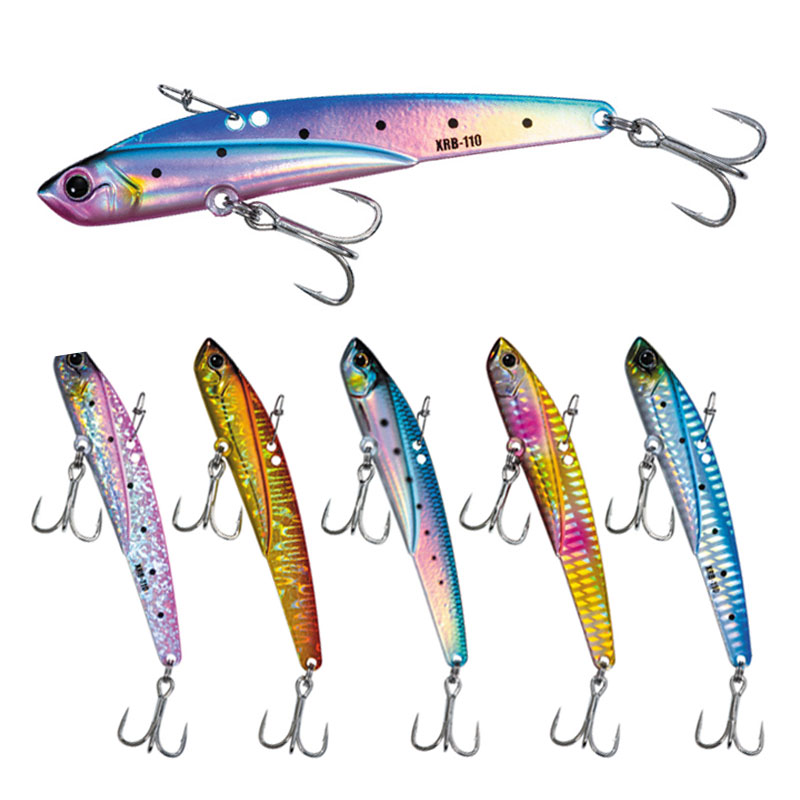 Nova isca de pesca vib 110mm 4 - Fishing Lure Spoon avaliação e preço