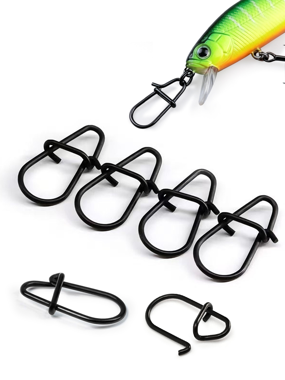 GOBAIT 100 Peças Giradores de  - Fishing Lure Spinnerbait avaliação e preço