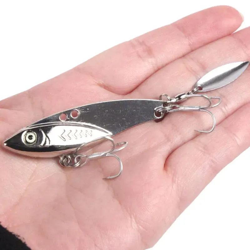 Isca VIB de Metal em Liga de Z - Fishing Lure Blade Bait avaliação e preço