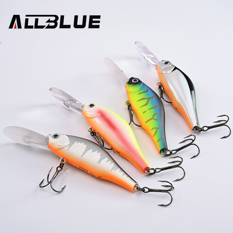 Allblue hunch 70sp dr isca de  - Fishing Lure Spoon avaliação e preço