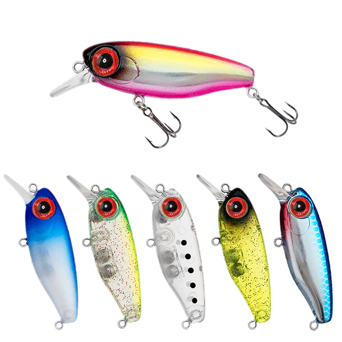 3.8cm 2.7g isca de pesca micro - Fishing Lure Jerkbait avaliação e preço